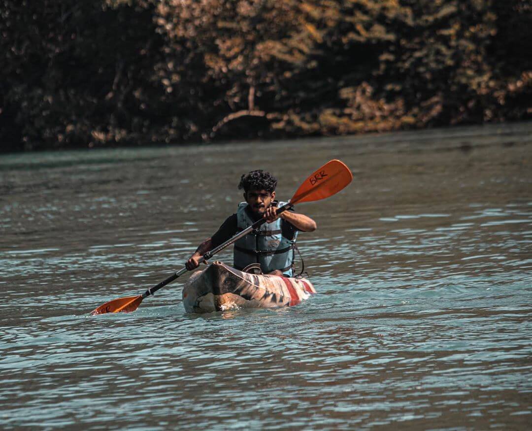 Kayakingin mydandelitrip